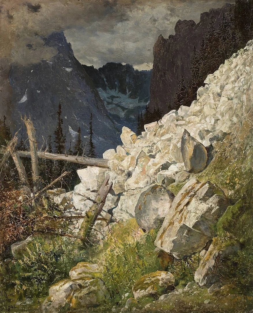 Detriti di roccia - Museo Nazionale di Varsavia